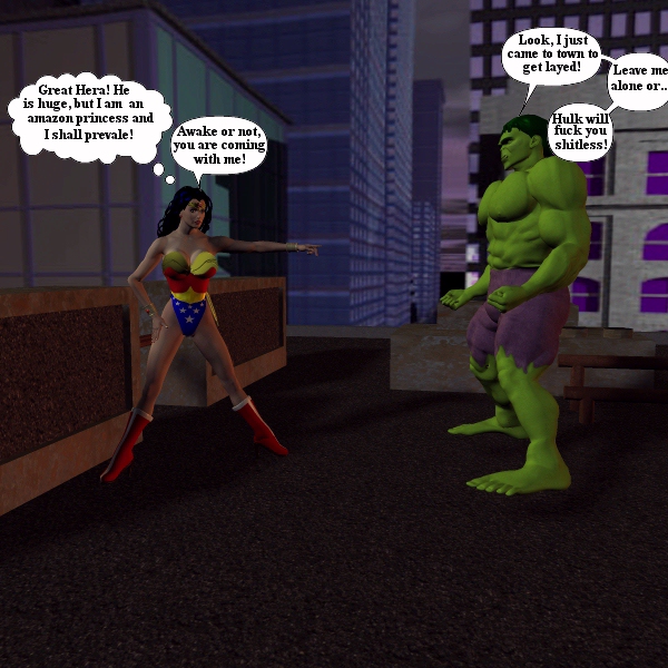 Wonder Woman VS. Hulk Wonder Woman VS. Hulk