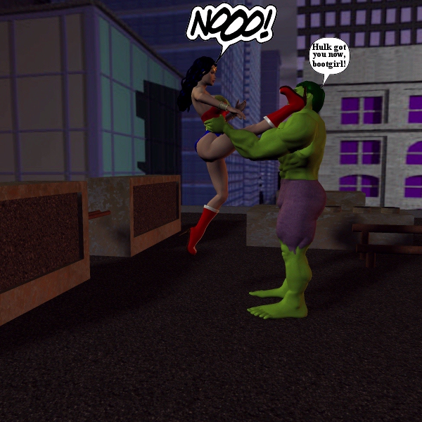 Wonder Woman VS. Hulk