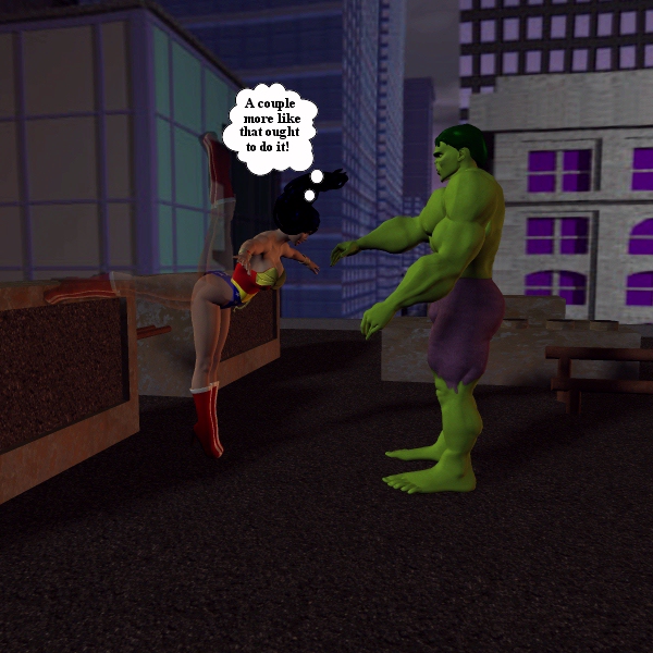 Wonder Woman VS. Hulk