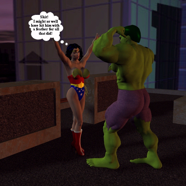 Wonder Woman VS. Hulk Wonder Woman VS. Hulk