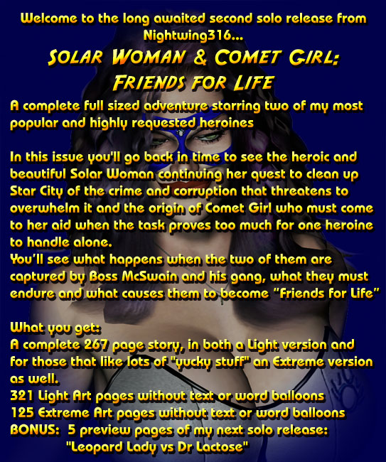 Solar Woman & Comet Girl:  Friends for Life Intro