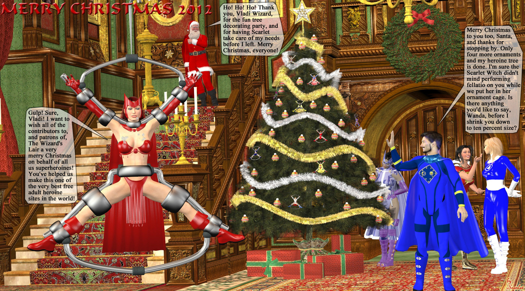 Wizards Lair Superheroine Central
